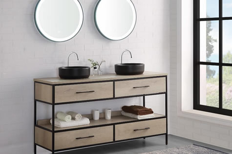 Arredo bagno a terra Andrate